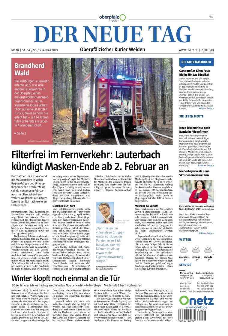 Fabelhafte E Paper Der Neue Tag Ebenbildnull