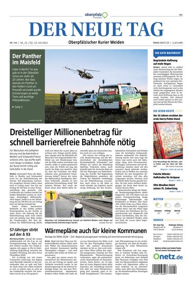Fabelhafte E Paper Der Neue Tag Ebenbild